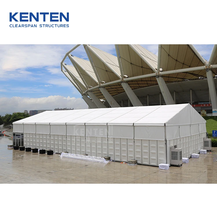 KENTEN Project abs hard solid wall carpas marquee business event heavy winter large insulated tents for brand advertisement