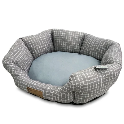 Летняя крутая дышащая подстилка из ротанга оптом круглая для собак и кошек