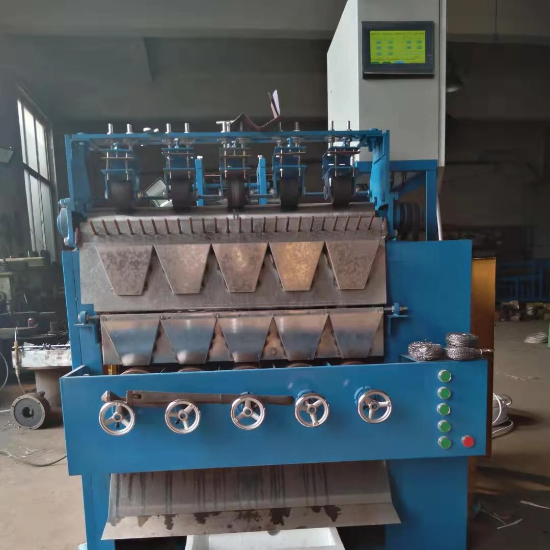 good compatibility 10wires 5 balls scourer making machine