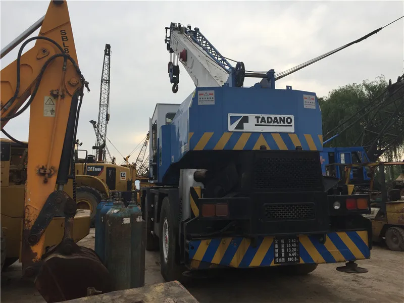 Used rough crane 25 ton 50 ton Tadano GR250N TR500E Used rough terrain crane tadano
