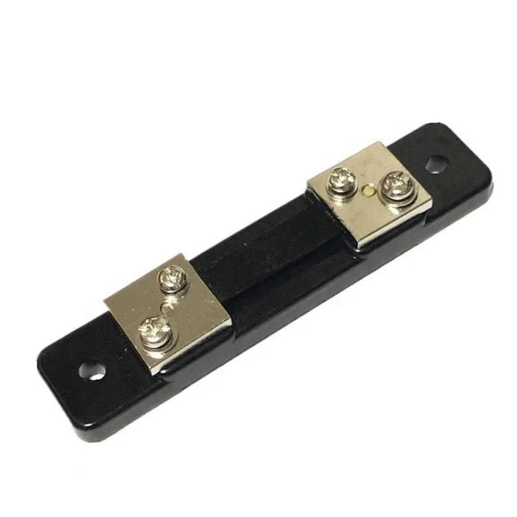 30A 50A 50mV 75mV current Shunt Resistors for Amp Panel Meter Monitor