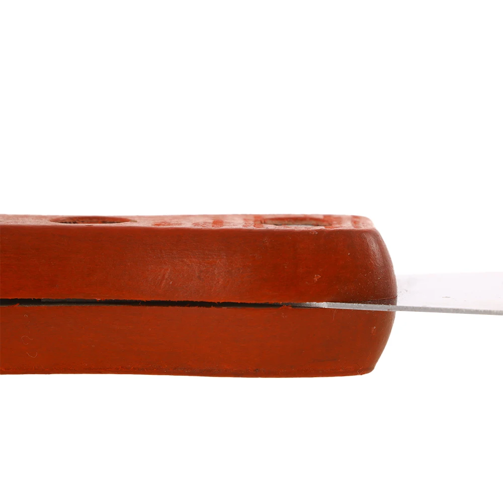 Quality hot sale long wood handle professional drywall paint scraper stainless steel putty knife