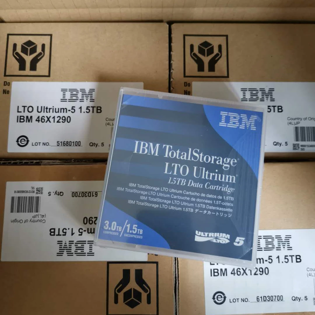 Пустая лента данных 46X1290 1500 ГБ LTO - 46X1290 - LTO Ultrium 5 1,5 ТБ-3 ТБ