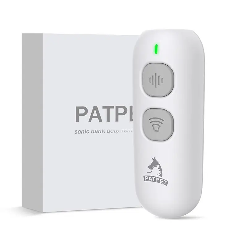 PATPET Popular Anti Barking Device Ultrasonic Dog Bark Deterrent Pet Ultrasound Indoor And Outdoor