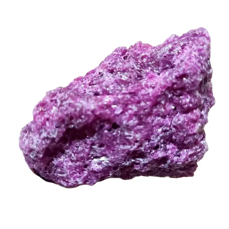 Donghai Wholesale   Natural  red gemstone ruby Raw Stone  Healing Crystal Rough Stones for meditation