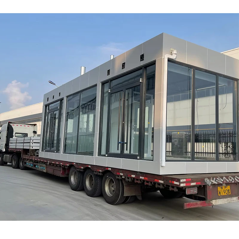 luxury extendable detachable premade prefab home foldable low price container cottage house prefabricated modular house