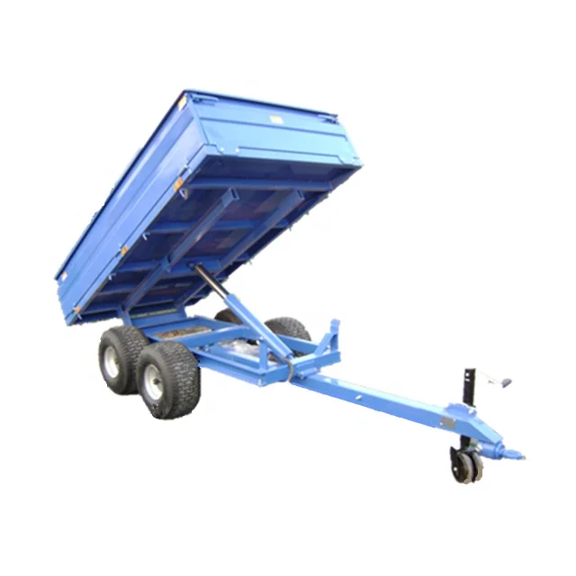 
sansen hardware 1.5t trailer agriculture machine 10 scale rc trucks trailer, 1.5 ton compact tractor farm trailer 