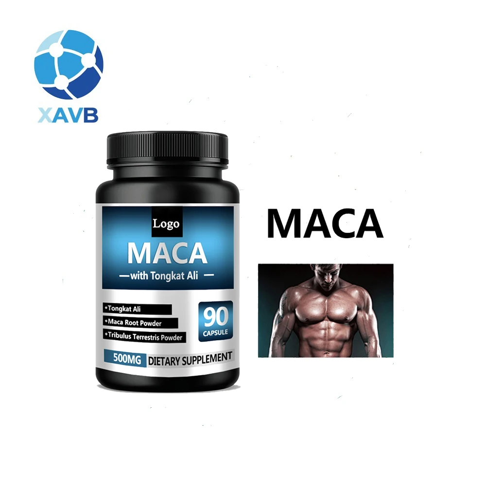 Men power Black maca root ultimate capsule Curve extreme maca pills capsules