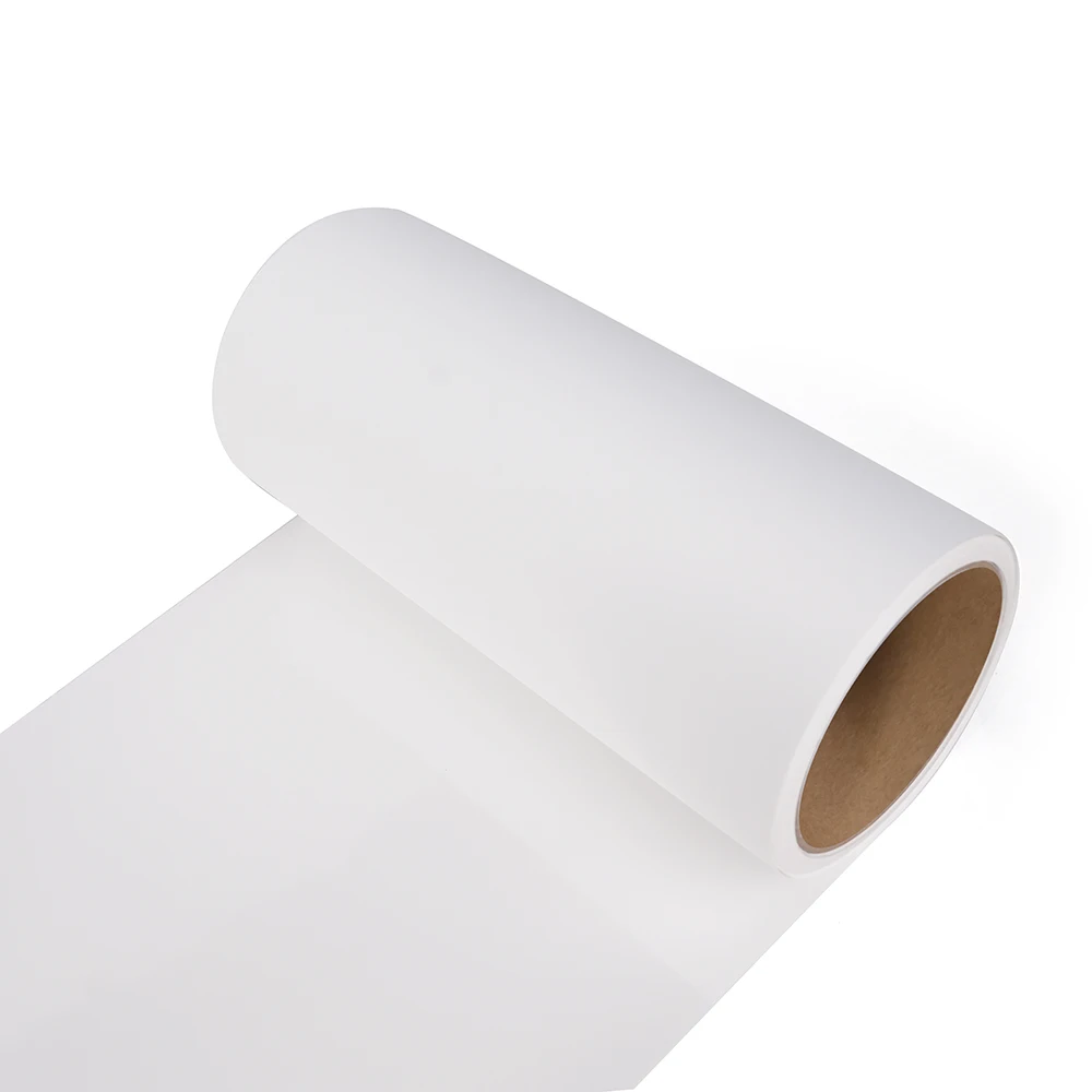 Permanent Clear Acrylic Water-based  For Advertising Signage Good Quality Custom  PP Paper Sticker Roll