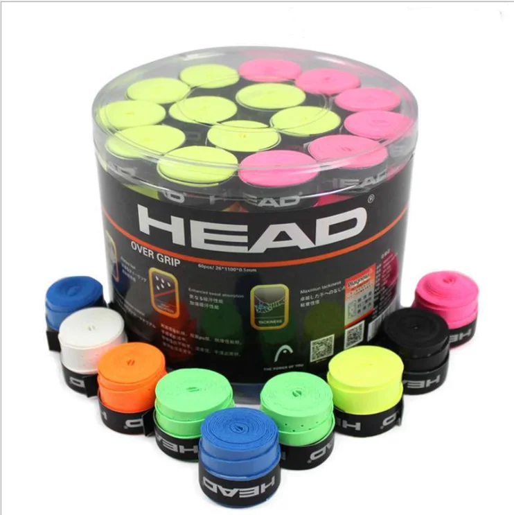 Breathable anti-slip Tennis Racket Tapes 60pcs  Badminton Tennis Racket Overgrips