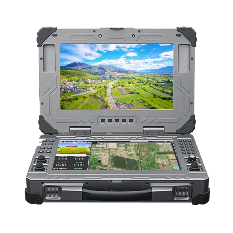 Foxtech GS-75U Dual-Screen Ground Control Station for Long Range UAV