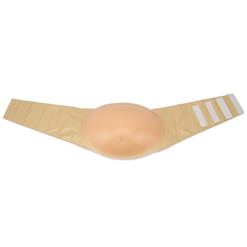 Huge Realistic False Pregnant Tummy Cotton Filler High Simulation Artificial Fake Silicone Pregnant Belly For crossdresser