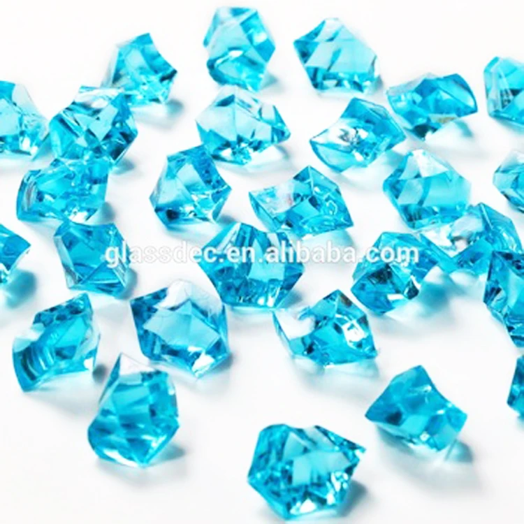 wholesale party supplies filler acrylic diamond confetti wedding table centerpieces acrylic ice stone