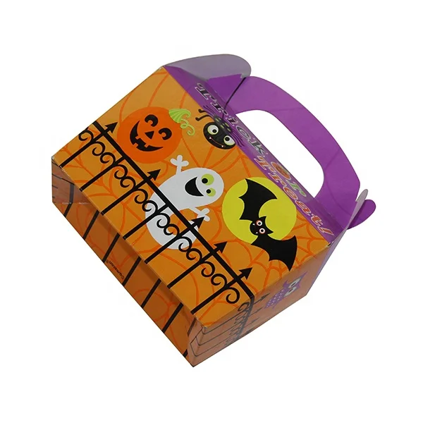 Box Factory Wholesale Custom Logo Recycled Corrugated Oh Holy Night Toys Candy Tricker Treat Gift Paper Box