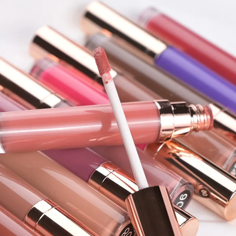 Hot selling low MOQ high quality cosmetics waterproof private label natural ingredients matte liquid lipstick