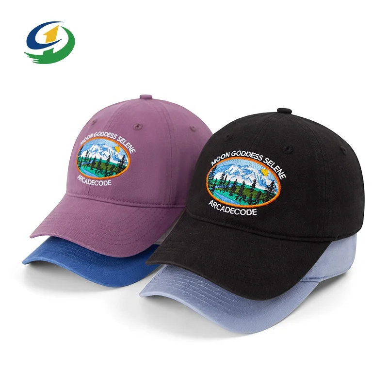 Бейсболка из 100% хлопка с вышитыми полями 6 панелей мягкая неструктурированная Спортивная Кепка вышивкой на заказ шляпа для папы