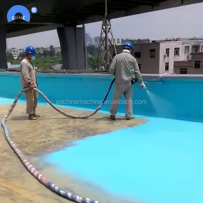 Двухкомпонентный гидроизоляционный полиуретановый материал для Бетонного Пола, наружной крыши