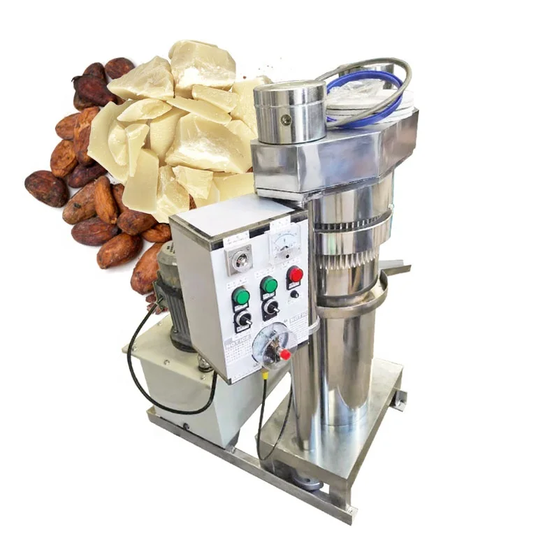 Popular Coconut Copra Oil Press Machine Sesame Walnut Oil Extractor Hydraulic Oil Press