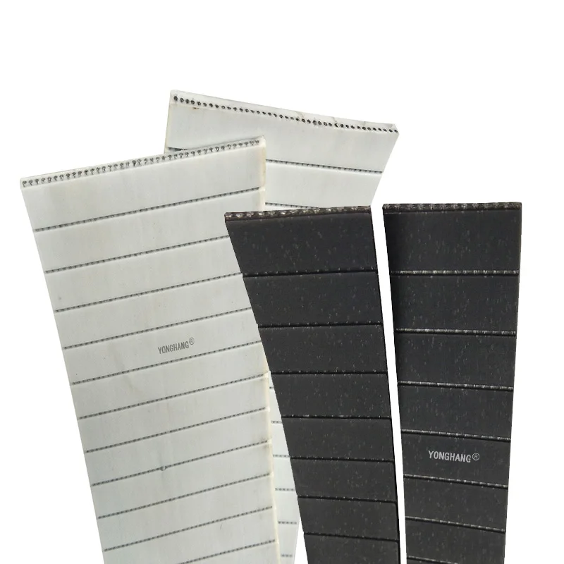 YONGHANG black and white pu open endless polyurethane flat belts