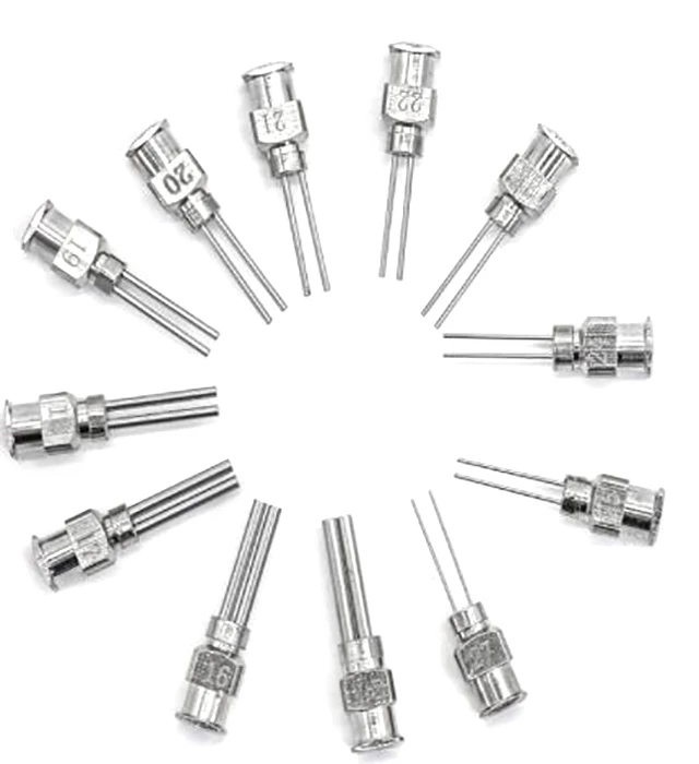 China Price and Wholesale Twin Stainless Steel Dispensing Needles