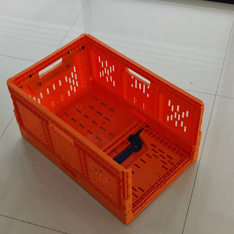 Collapsible Plastic Transportation Logistic Storage Crate Agriculture Plastic Milk moving crates