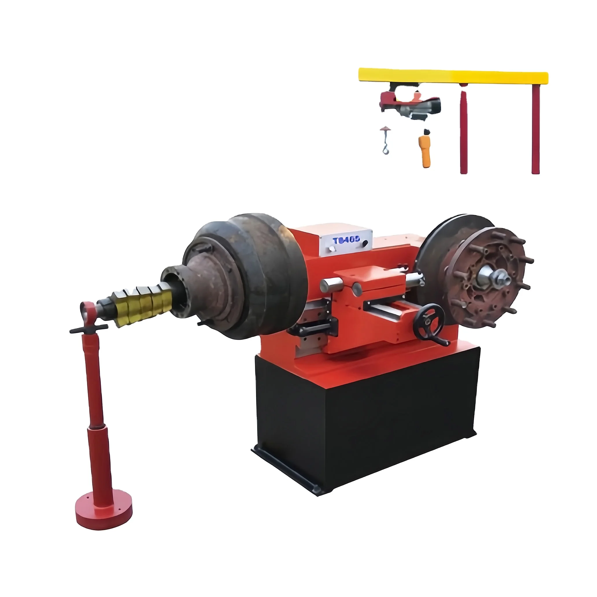 Factory Sale Wholesale Export High Quality Guaranteed T8465 Truck Brake Drum Disc Repair Lathe Turning Machine Cutting Machine