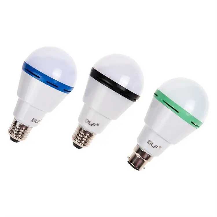 8W 10W 12W Emergency Time 3H 6H Long Duration 2700K 6500K for Night Market Rechargeable LED Bulb