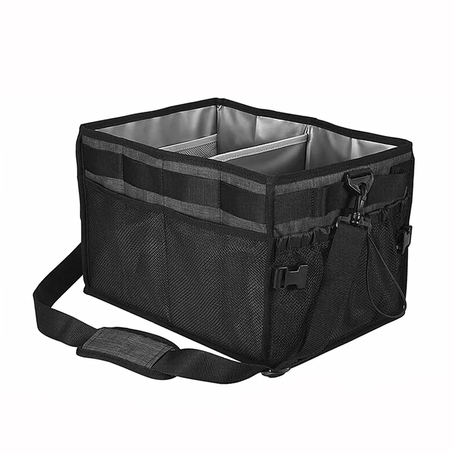 New Design Large Capacity BBQ Tools Carry Bag  Barbecue Foods Storage Bag BBQ Tool Storage Bag for Picnic Camper Travel