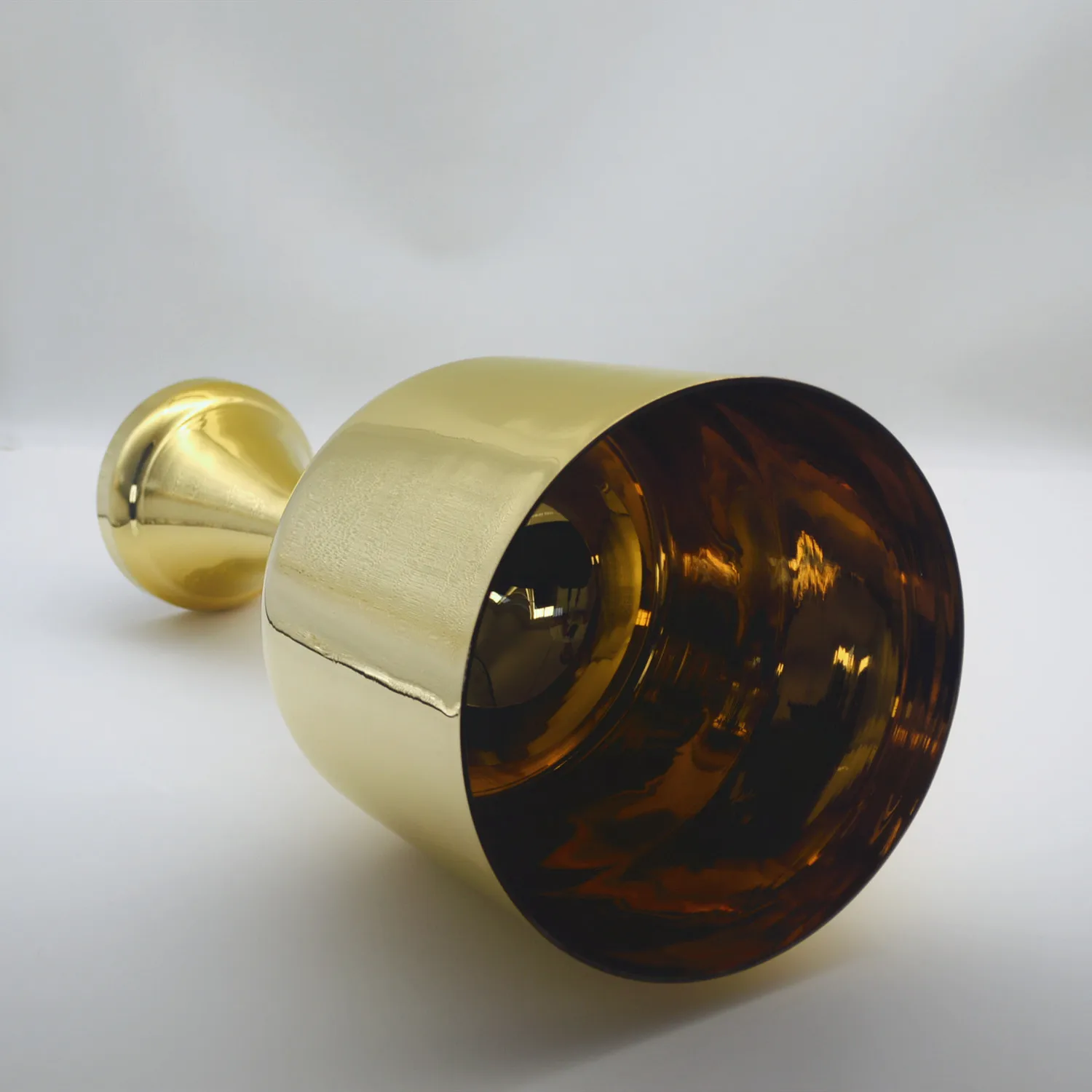  24K Gold Crystal ручка пение Грааль ручной кварцевые Кристальные поющие