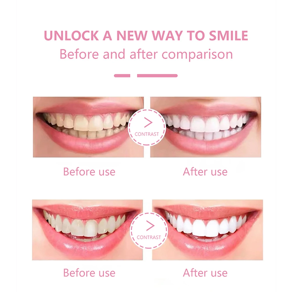 New Arrival 100% Nature Upgrade Formula Mint Flavor PAP+ White Teeth Whitening Powder Private Label