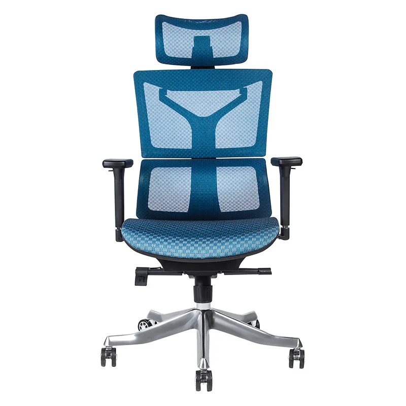 Adjustable armrests modern movable rotating high back ergonomic chair computer mesh chair swivel office chair