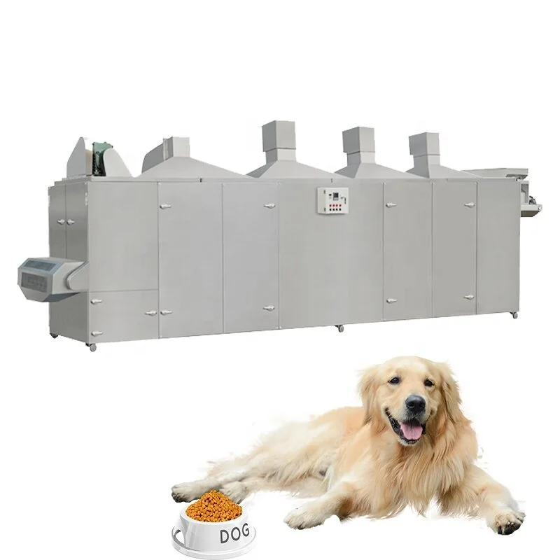 Cheap high quality double screw extruder dog pet pellet food machine