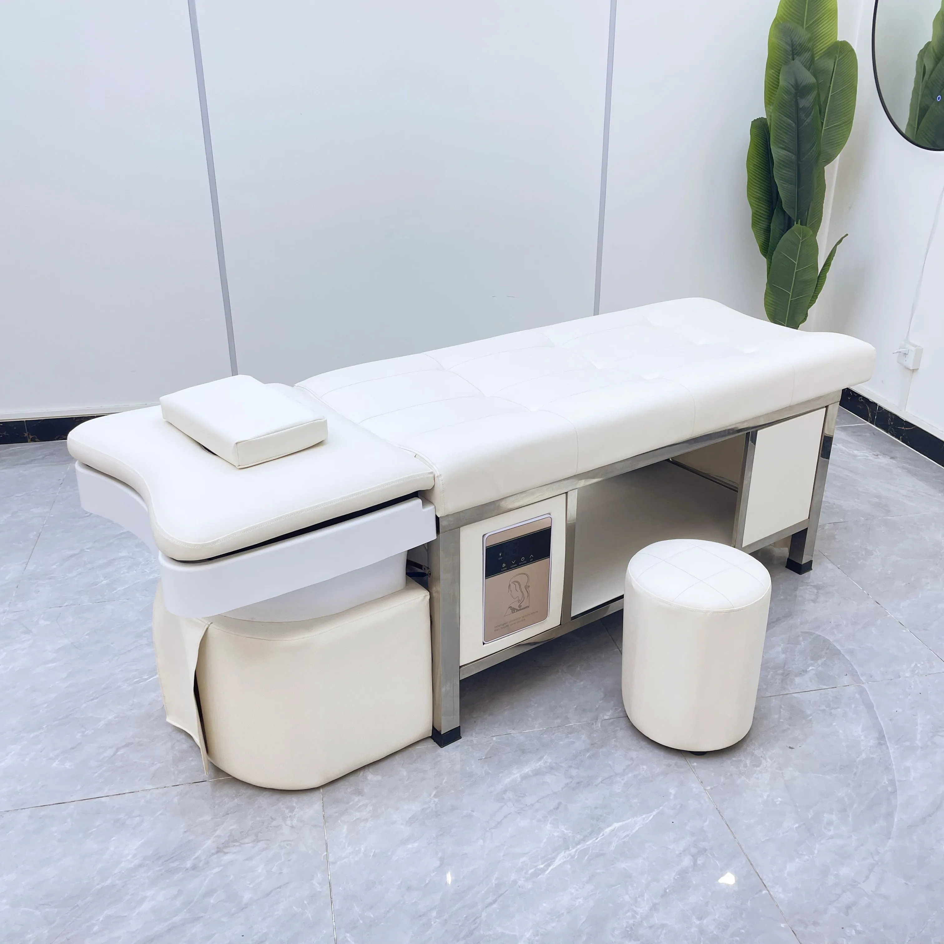 Japan Head Spa Equipment Customization Salon Thai Massage Hair Wash Table Massage Chair Head Water Therapy Hair Shampoo Bed