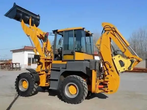Compact size good price Backhoe Loader for earth moving