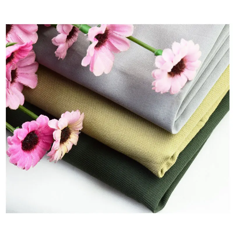 Cotton Nylon Spandex Fabric For Women Suit Fabric /Cotton Polyamide Elastane Poplin Heavy Duty Fabric For Work Pants