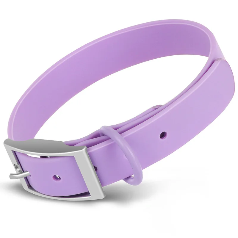 Durable Heavy Duty PVC Dog Collar Waterproof Pet Accessories Buckle Luxury Dog Collar For Dogs