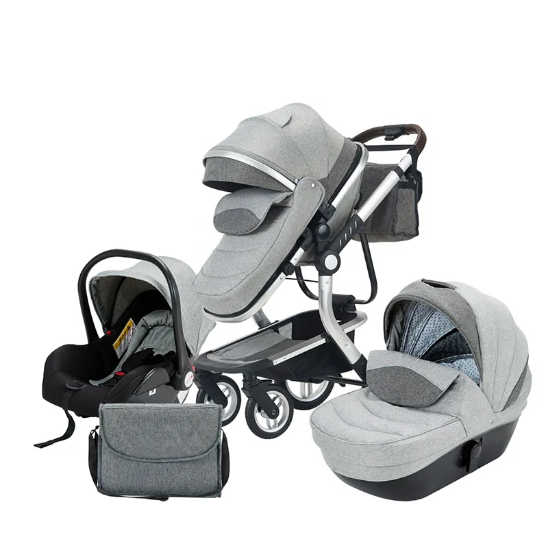 Travel System роскошный детская коляска складной многофункциональный для продажи