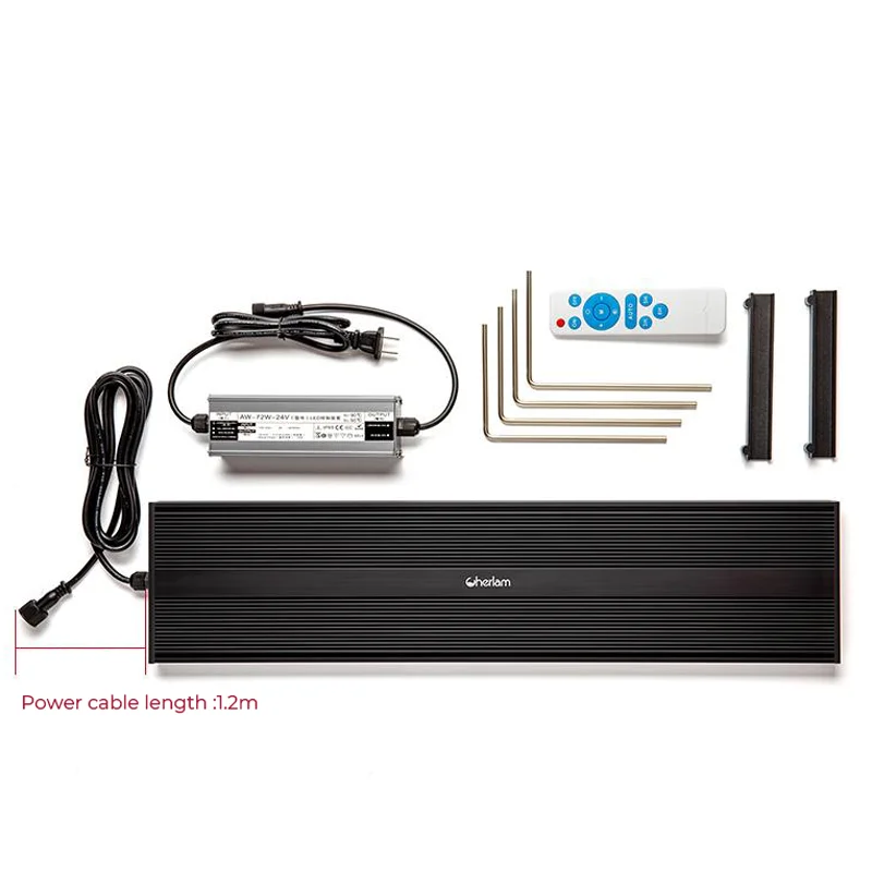 Cherlam hot sale Adjustable light with timer plants light marine reef light led aquarium lamp
