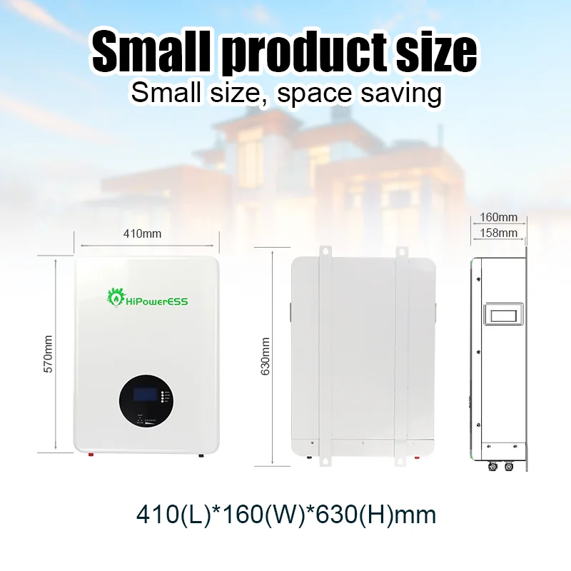 Hipower Solar Energy Storage System All In One Solar Panels 5Kva Complete Home 3000W 4000W 5000W Solar System Kit Hybrid