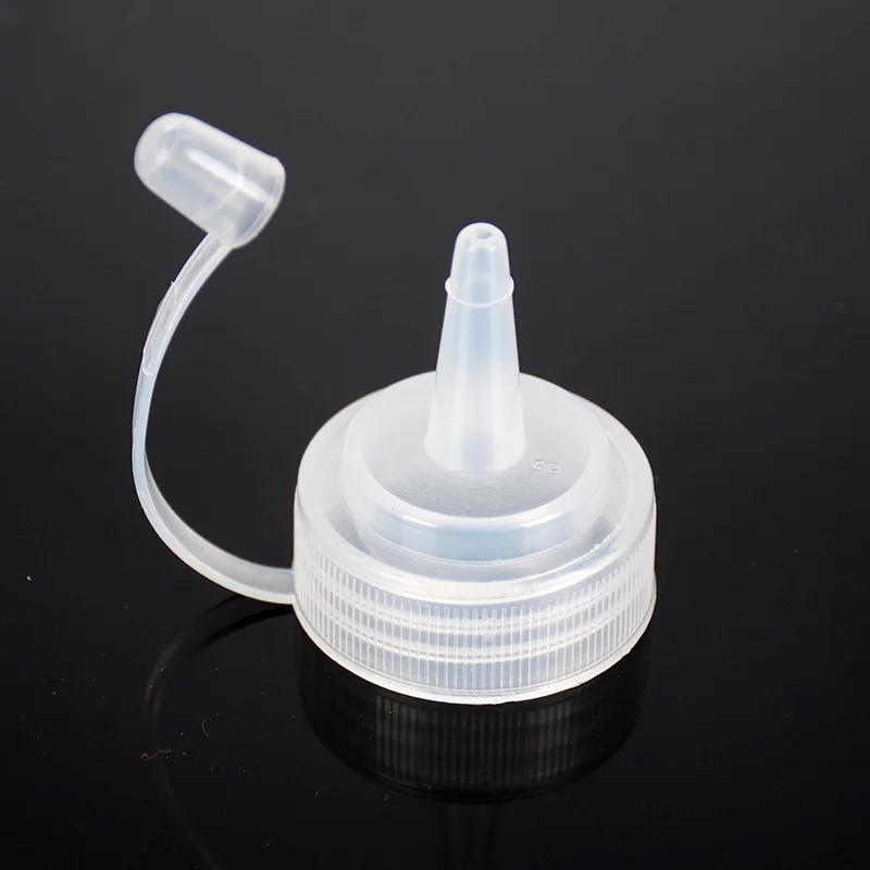 High quality 24/38/410 Plastic Sharp Long Nose Tip Twist Top Cap