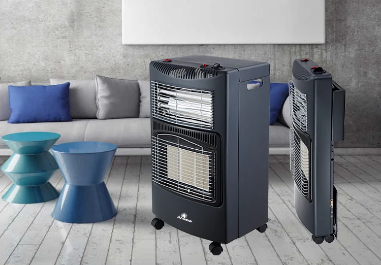 Портативный газовый нагреватель для гостиной, газовый и электрический двойного назначения, Быстрое нагревание, комнатный нагреватель природного газа