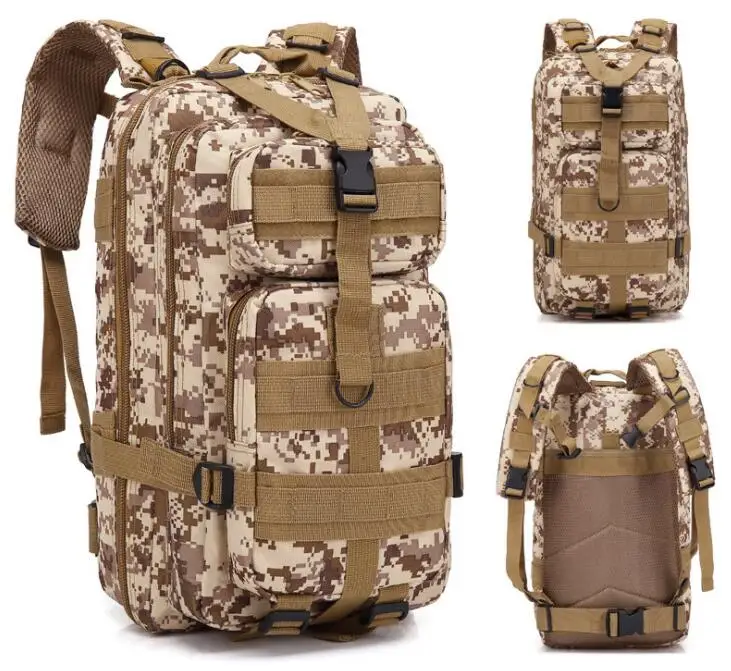 Outdoor multifunctional camping camouflage tactical backpack