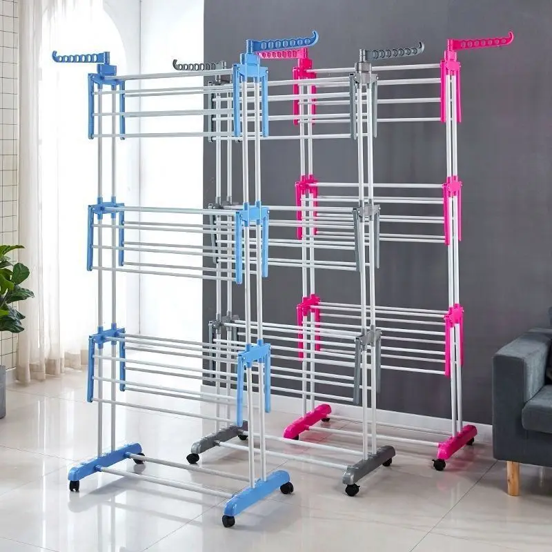 New Home Over The Door Display Double Shoe Hanger Rack, Three Layer Clothes Hanger Rack