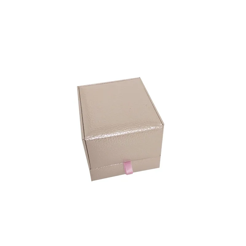 
Оптовая продажа, бархатные розовые коробки для часов с логотипом на заказ, картонная упаковка с ящиком для одиночных часов 