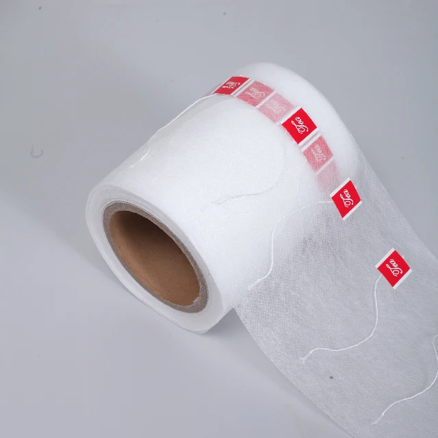 Wholesale Corn Fiber Bag Empty Biodegradable Non-woven Pyramid Tea Packaging Bag Roll