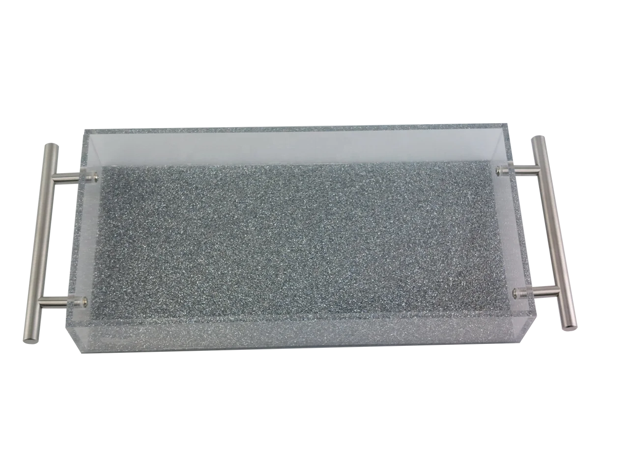 Поднос из акрила с двумя ручками