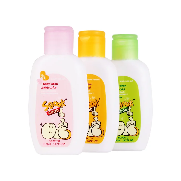 Sbook 50ml travel size  mosisturizing baby body lotion for normal skin with natural Shea Butter best baby lotion