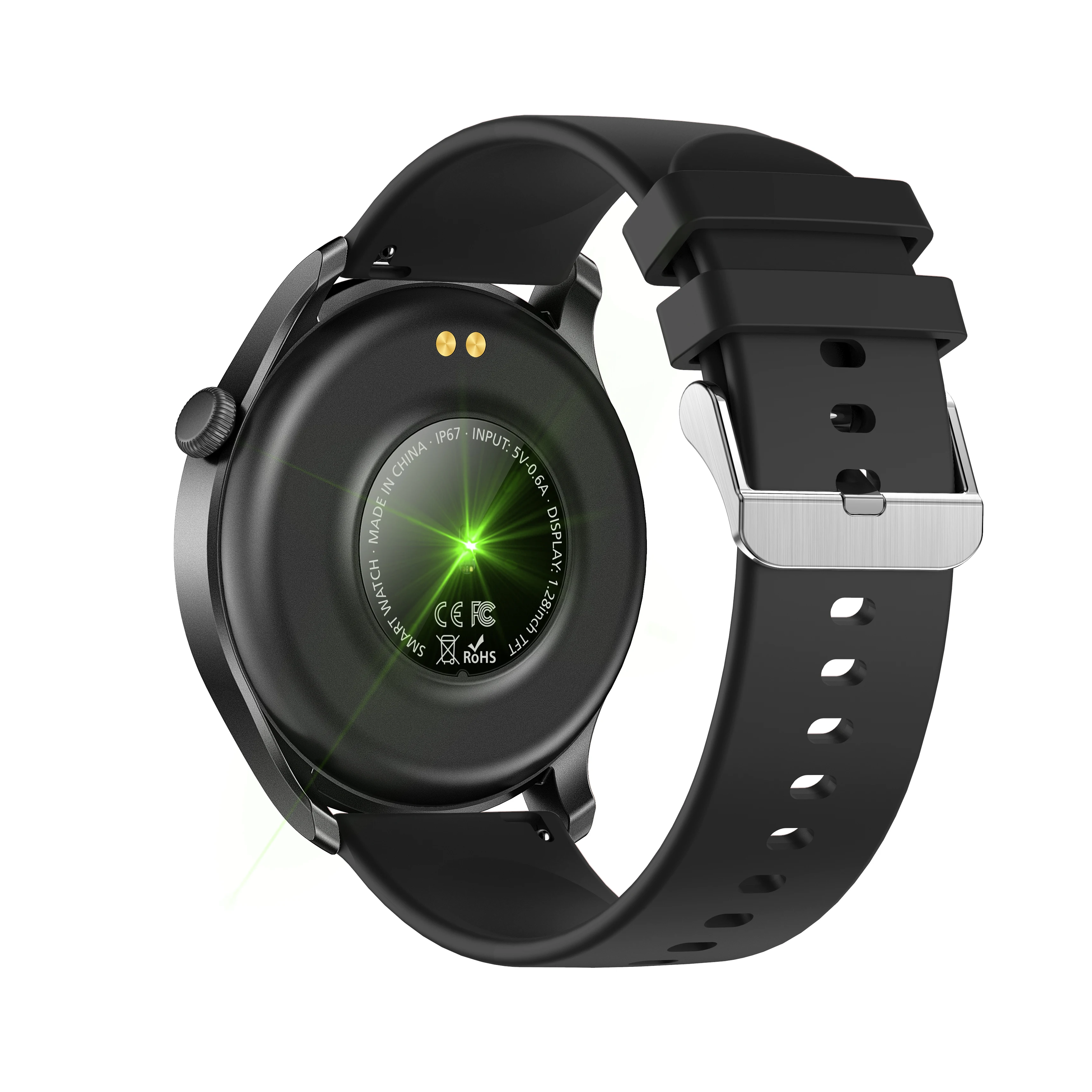 Amazon Hot Seller KC08 round Smart Watch CE blood Heart Rate Monitor Waterproof Reloj Wristband Sport Fitness smartwatch KC08