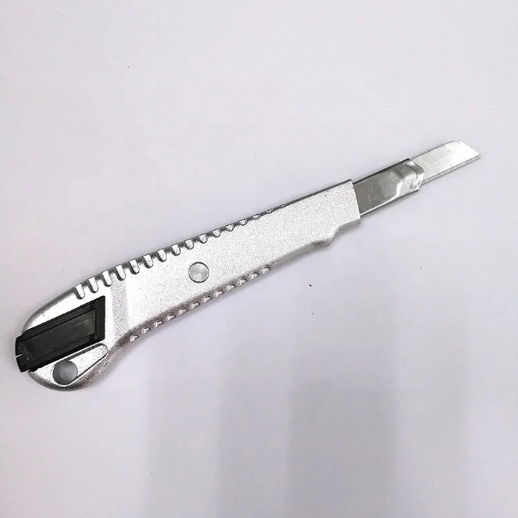 High Quality Metal Aluminum Alloy Snap-off Blade Pocket Utility Cutter  Knife