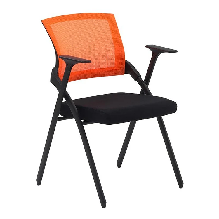 Сетчатый складной Штабелируемый стул для учебы конференц-зала офисный посетителей